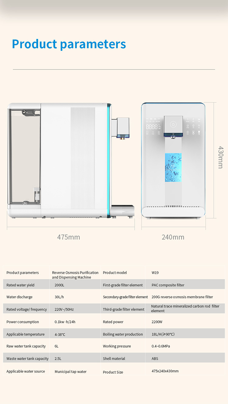 เครื่องกรองน้ำไฮโดรเจนติดตั้งง่าย